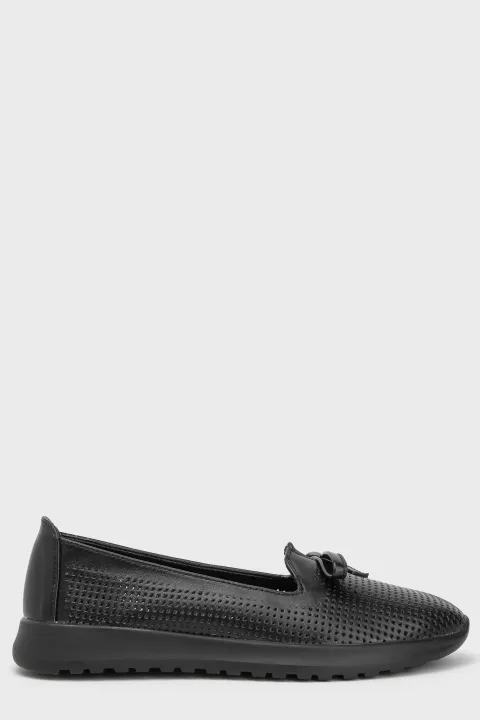 Лофери 320 чорний - Купуй стильне взуття в інтернет магазині Charivno 