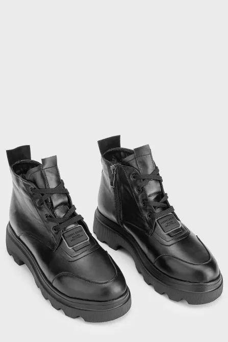 Напівчеревики 230 Чорні матові - Купуй стильне взуття в інтернет магазині Charivno 