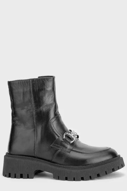 Напівчеревики 240 Чорні - Купуй стильне взуття в інтернет магазині Charivno 