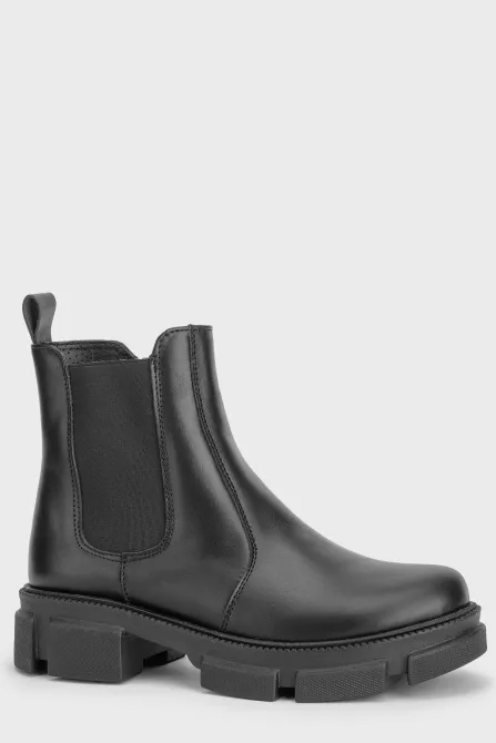Черевики 208 чорний - Купуй стильне взуття в інтернет магазині Charivno 