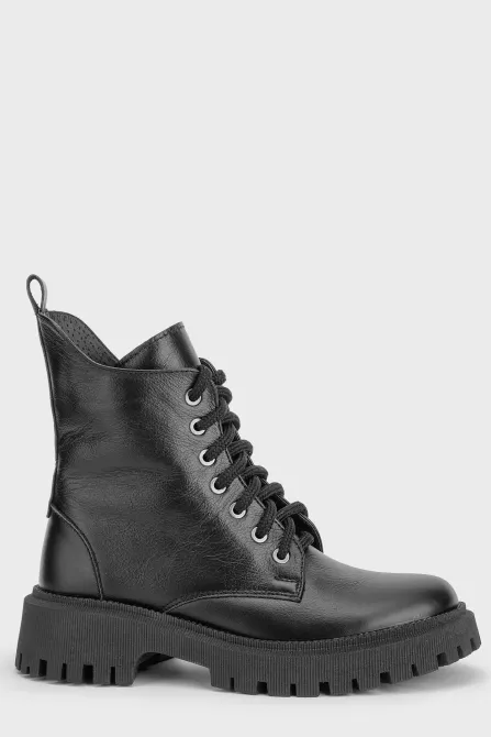 Черевики 185 чорний - Купуй стильне взуття в інтернет магазині Charivno 