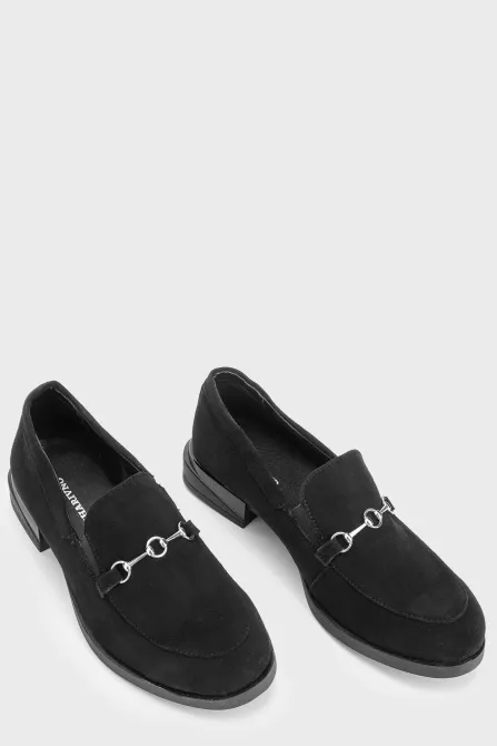 Лофери 51 чорний - Купуй стильне взуття в інтернет магазині Charivno 