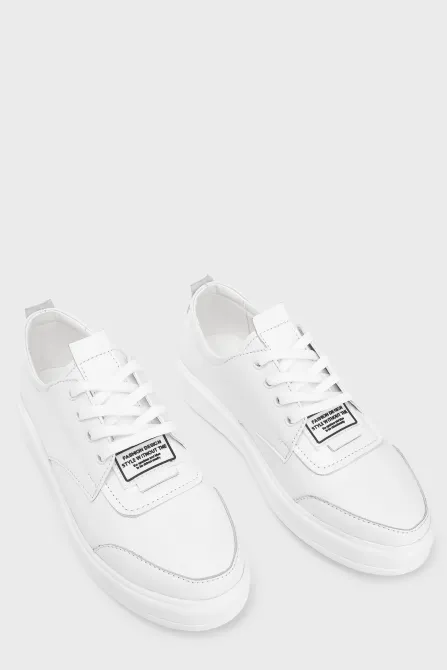 Кеди 112 білий  - Купуй стильне взуття в інтернет магазині Charivno 