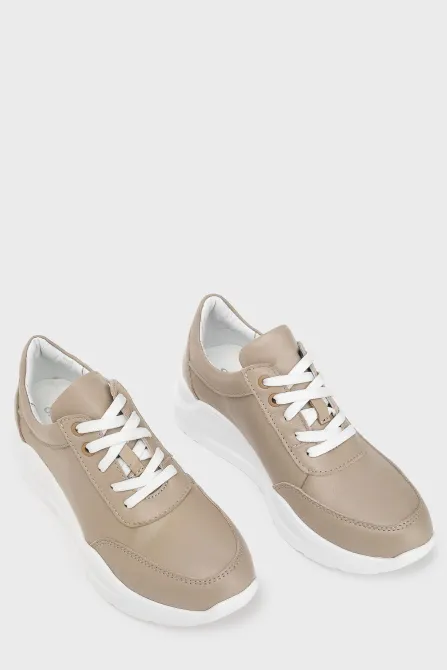 Кросівки 190 капучино - Купуй стильне взуття в інтернет магазині Charivno 