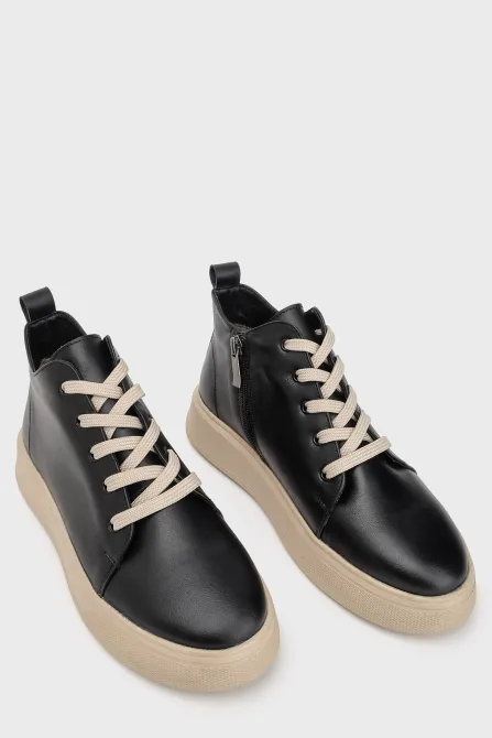 Кеди 212 чорний-капучино - Купуй стильне взуття в інтернет магазині Charivno 