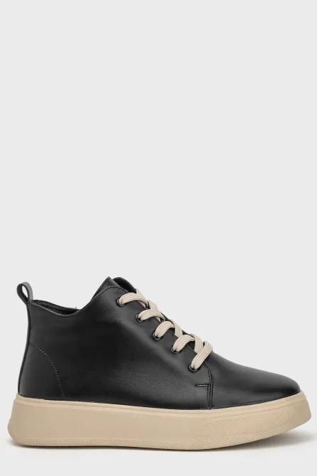 Кеди 212 чорний-капучино - Купуй стильне взуття в інтернет магазині Charivno 