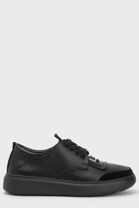 Кеди 112 чорний - Купуй стильне взуття в інтернет магазині Charivno 