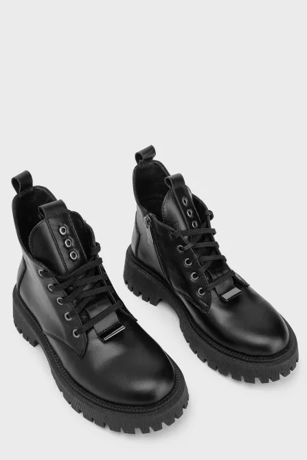 Черевики 280 чорний - Купуй стильне взуття в інтернет магазині Charivno 