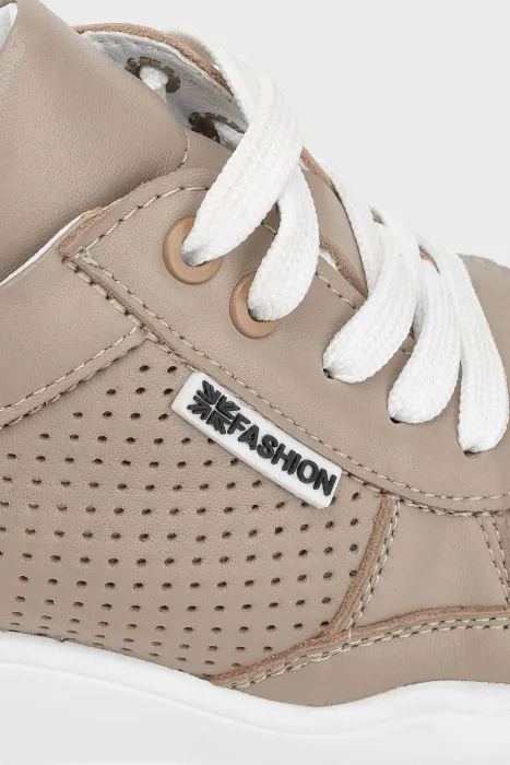 Кросівки 201 капучино - Купуй стильне взуття в інтернет магазині Charivno 
