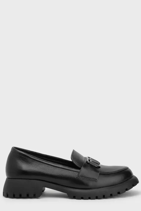 Лофери 167 чорний - Купуй стильне взуття в інтернет магазині Charivno 