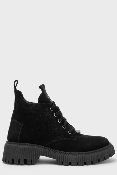 Черевики 280 чорний - Купуй стильне взуття в інтернет магазині Charivno 